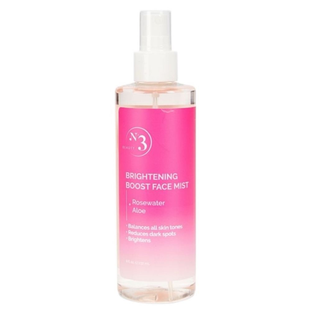 Boost Face Mist With Rosewater Aloe Toner.  8 FL Oz.